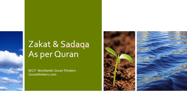 Sadaqa & Zakat as per Quran